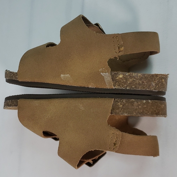 Old Navy Faux Leather Double Buckle Sandals 6-12M - Picture 10 of 13